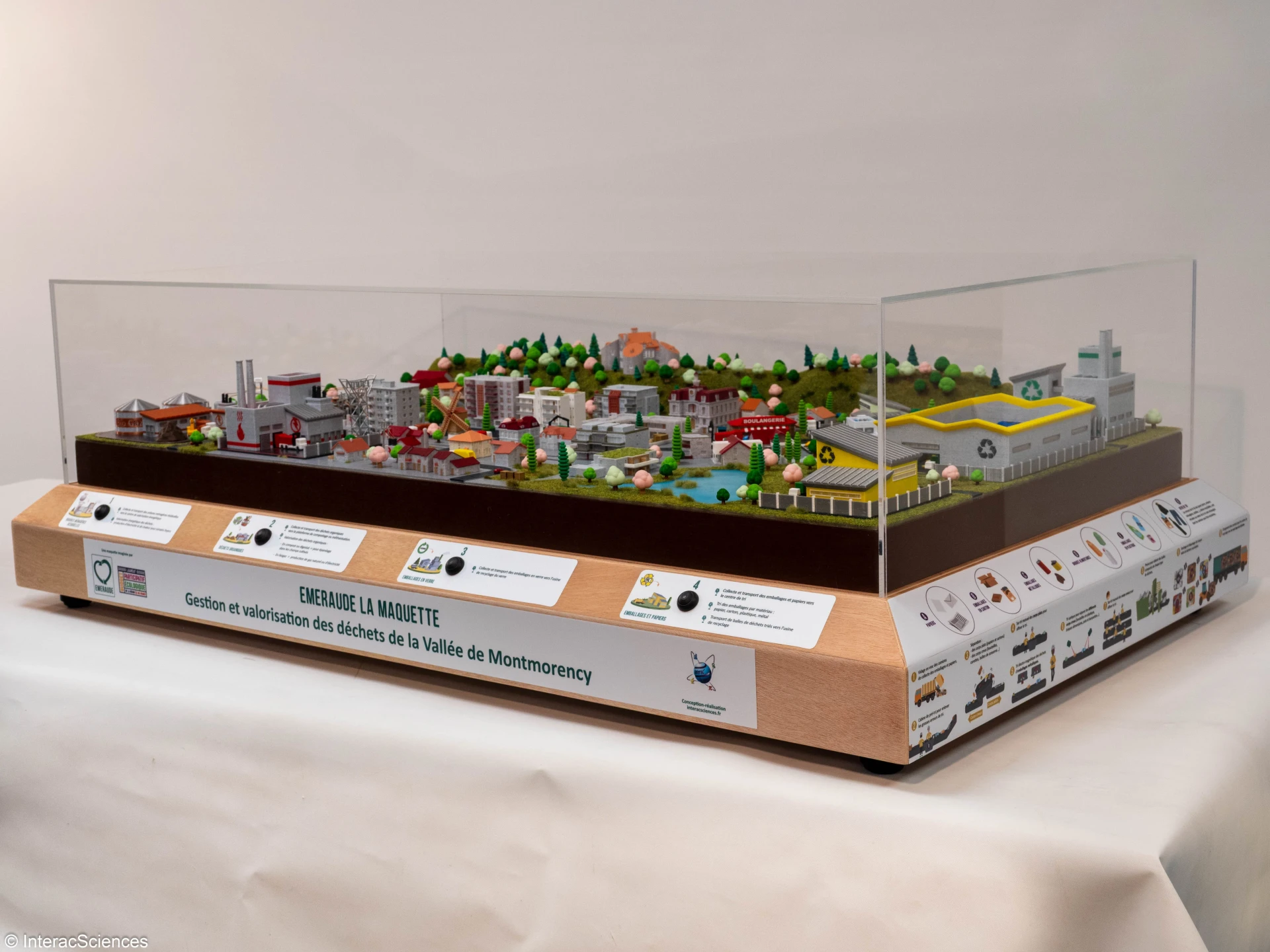 maquette gestion des déchets Syndicat Emeraude Scalae
