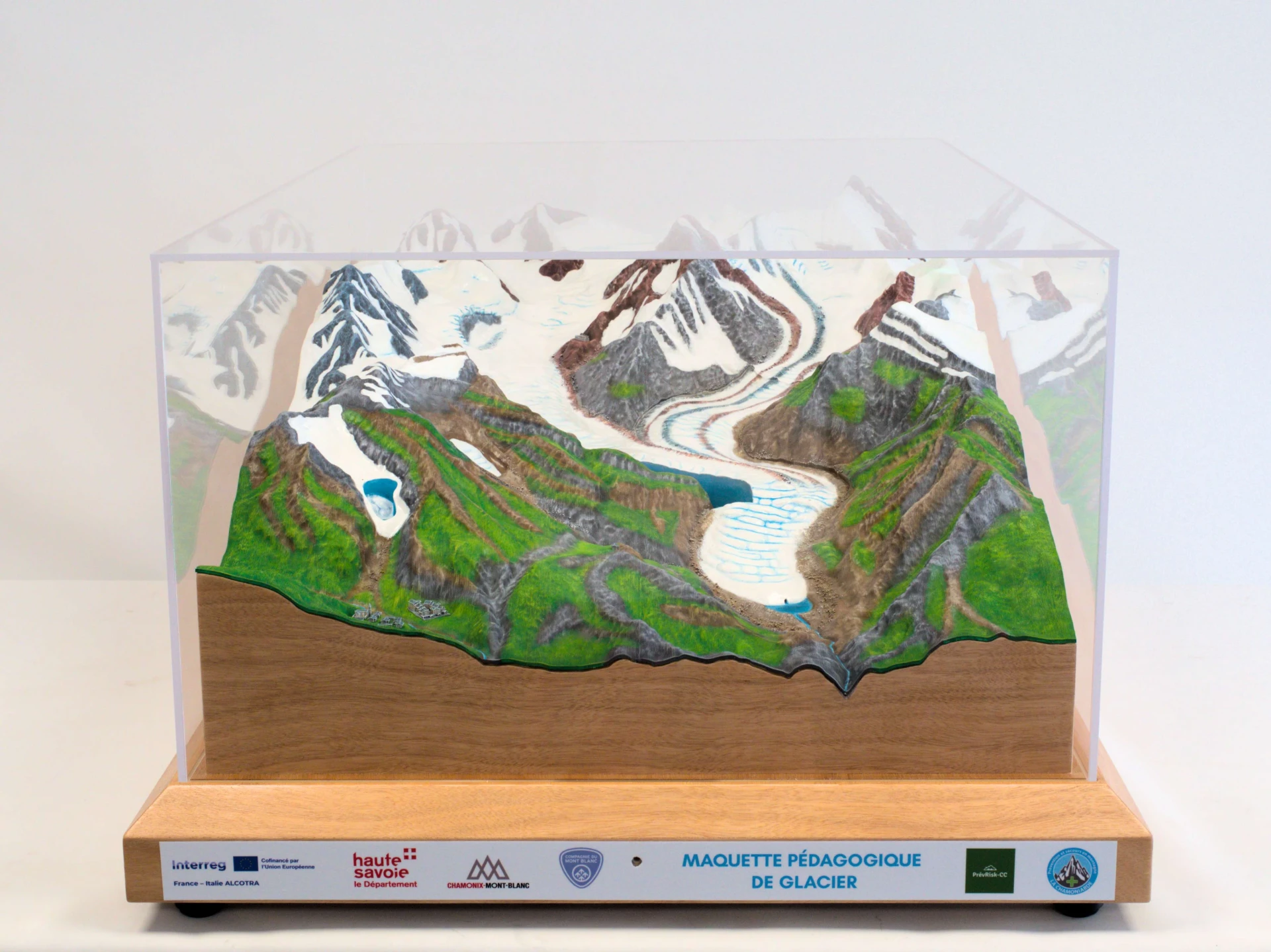 impression 3D risques montagne prévention Scalae maquette interactive