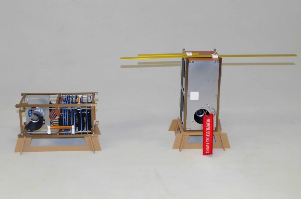 maquette 3D d'un satellite miniature Scalae maquette 3D CubeSat OSUG