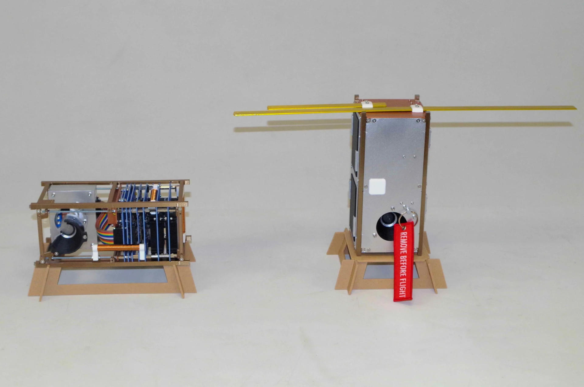 maquette 3D d'un satellite miniature Scalae maquette 3D CubeSat OSUG