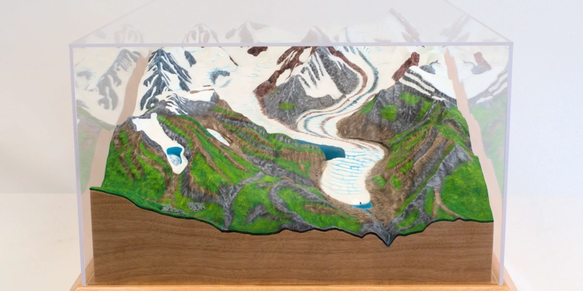 impression 3D risques montagne prévention Scalae maquette interactive